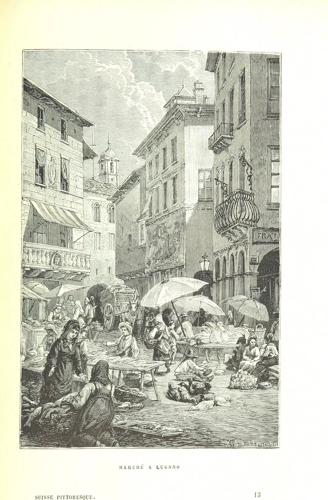 An illustration from La Suisse pittoresque, 1882, leaf 199