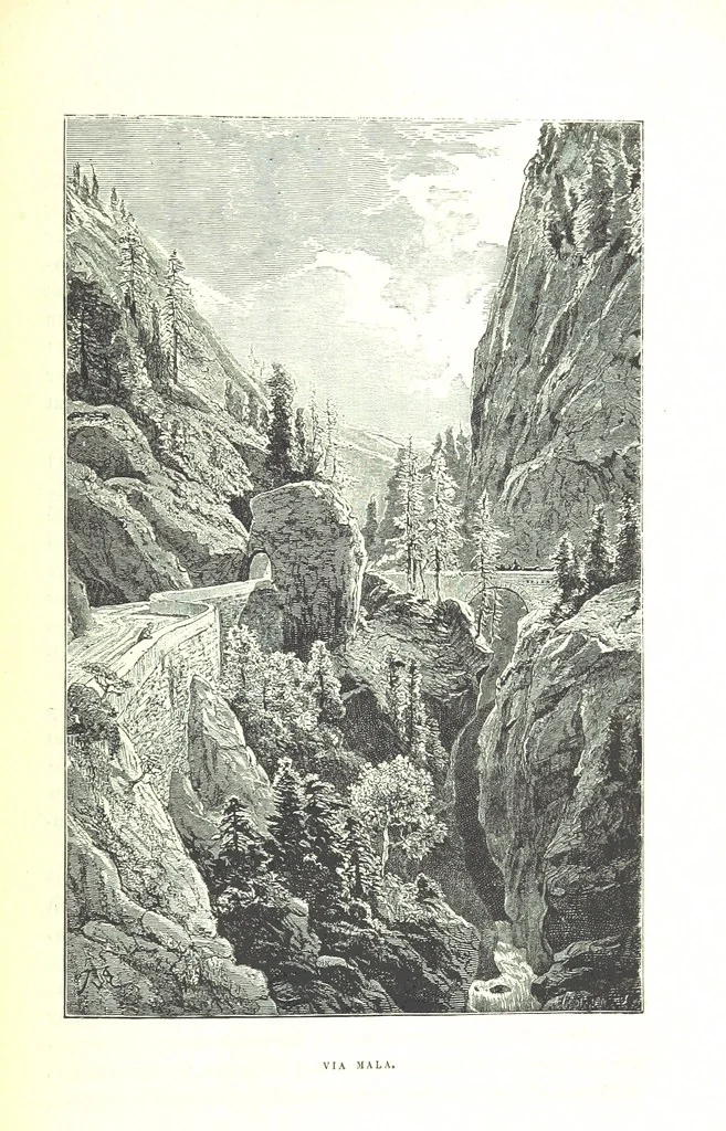 An illustration from La Suisse pittoresque, 1882, leaf 207