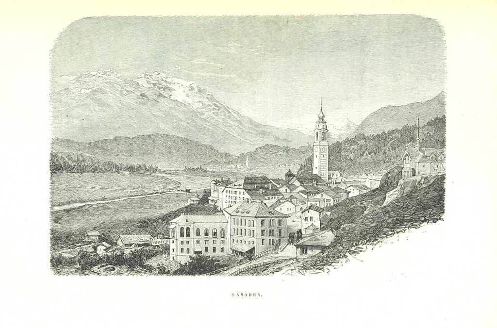 An illustration from La Suisse pittoresque, 1882, leaf 213
