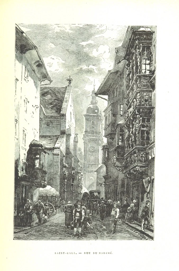 An illustration from La Suisse pittoresque, 1882, leaf 245