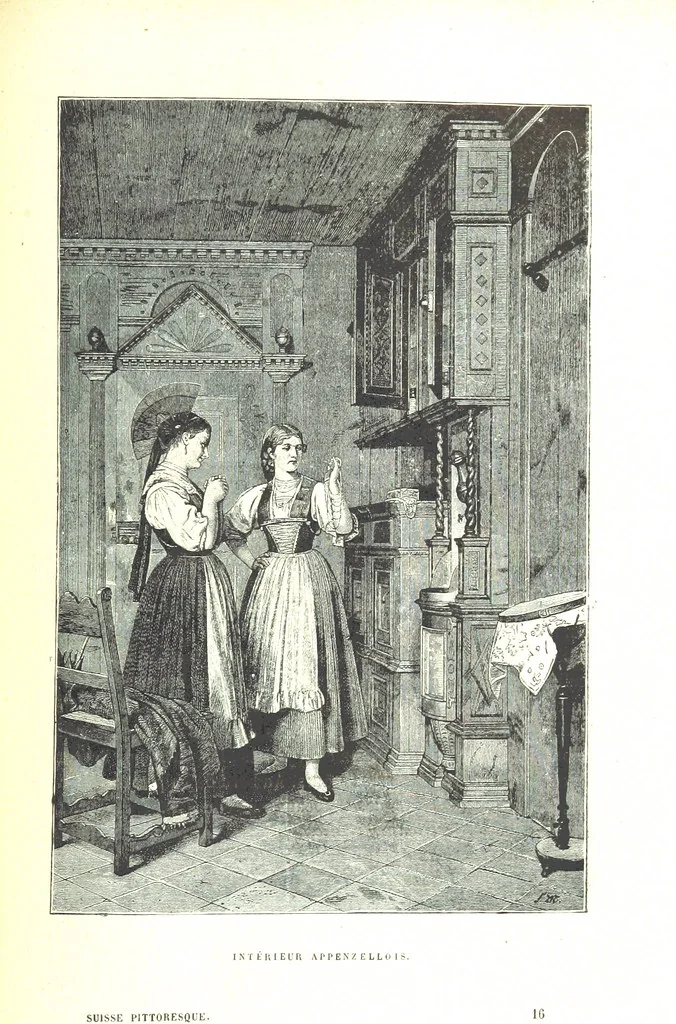 An illustration from La Suisse pittoresque, 1882, leaf 247