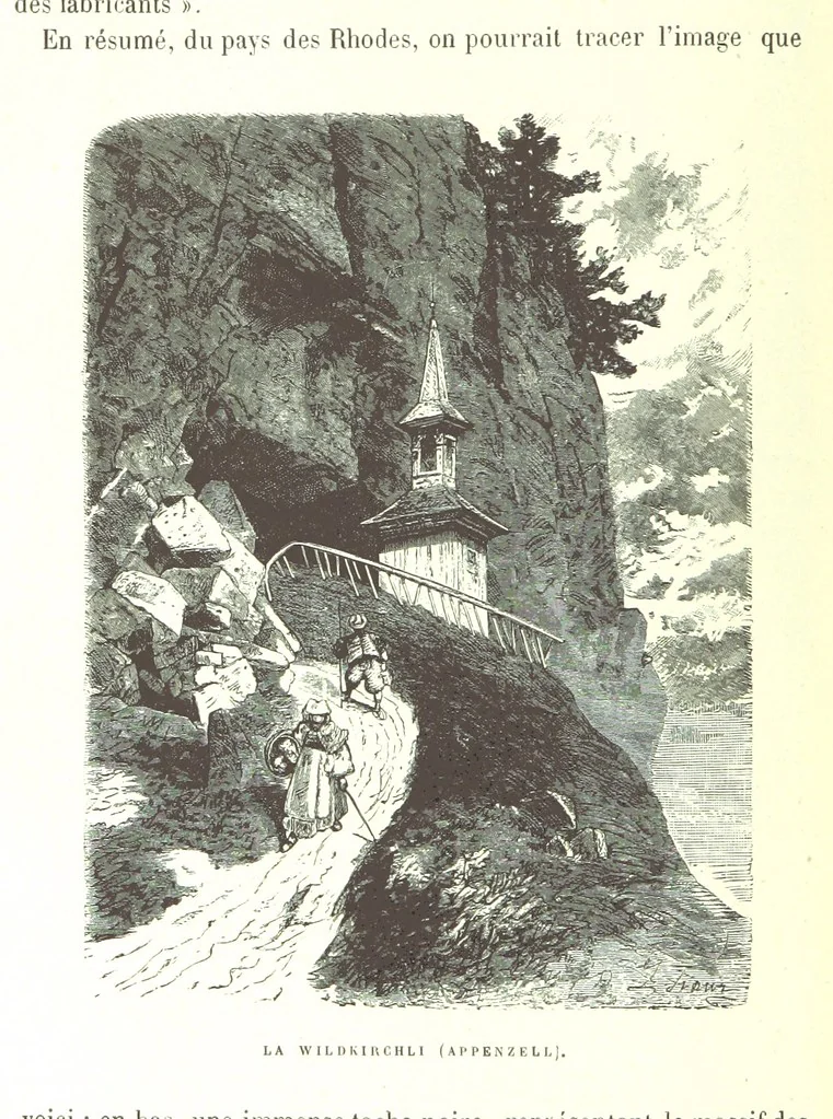 An illustration from La Suisse pittoresque, 1882, leaf 252