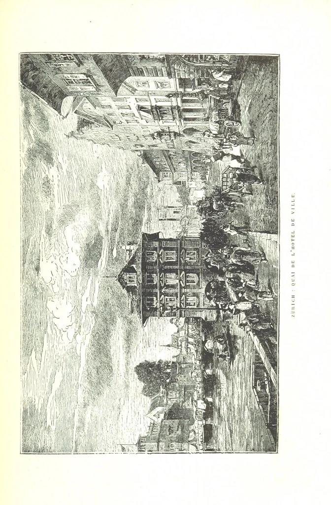 An illustration from La Suisse pittoresque, 1882, leaf 265