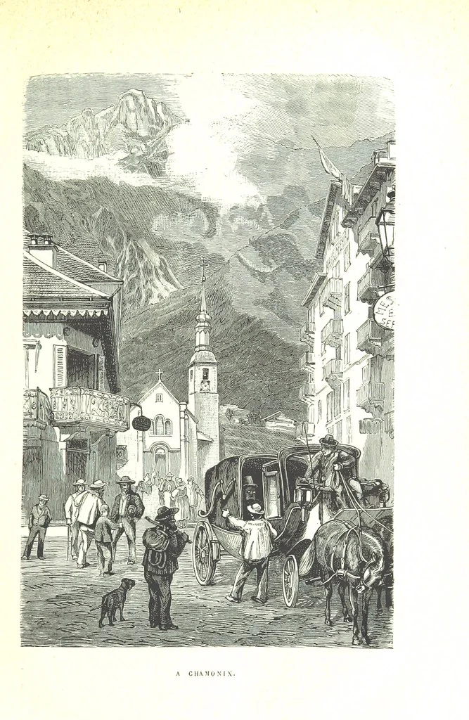 An illustration from La Suisse pittoresque, 1882, leaf 27
