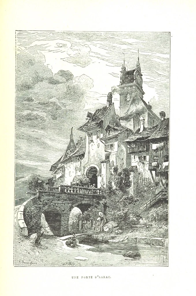 An illustration from La Suisse pittoresque, 1882, leaf 273