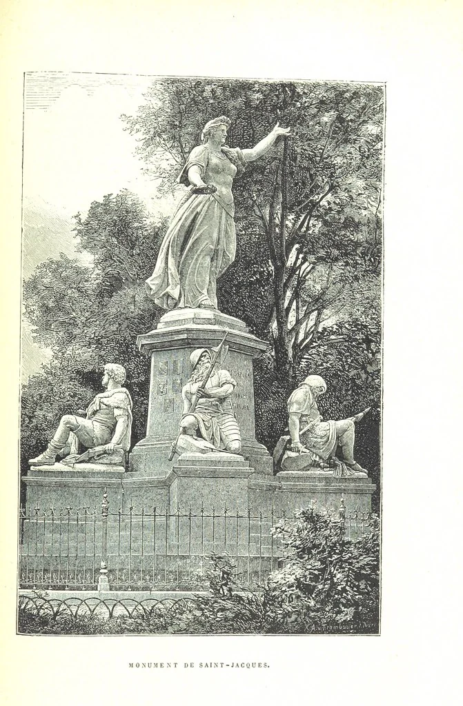 An illustration from La Suisse pittoresque, 1882, leaf 285