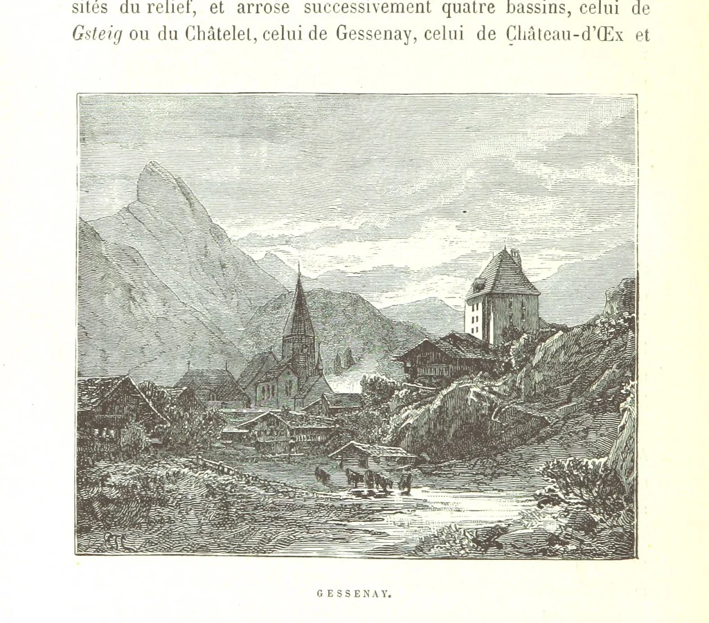 An illustration from La Suisse pittoresque, 1882, leaf 302