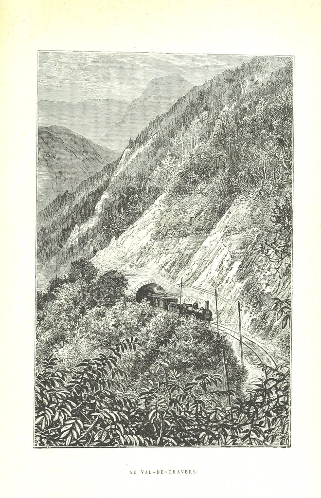 An illustration from La Suisse pittoresque, 1882, leaf 321
