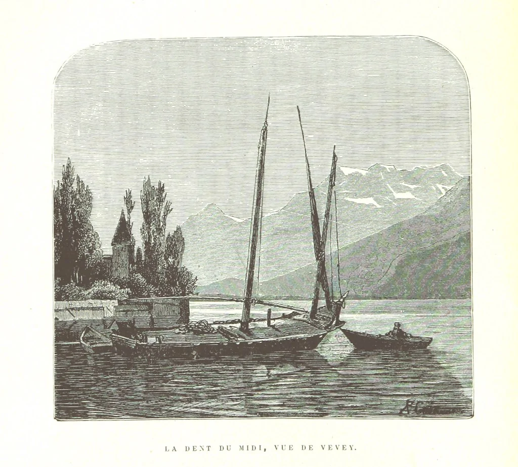An illustration from La Suisse pittoresque, 1882, leaf 34