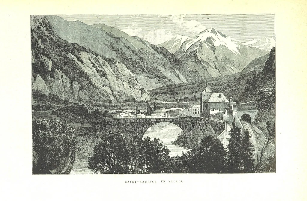 An illustration from La Suisse pittoresque, 1882, leaf 37
