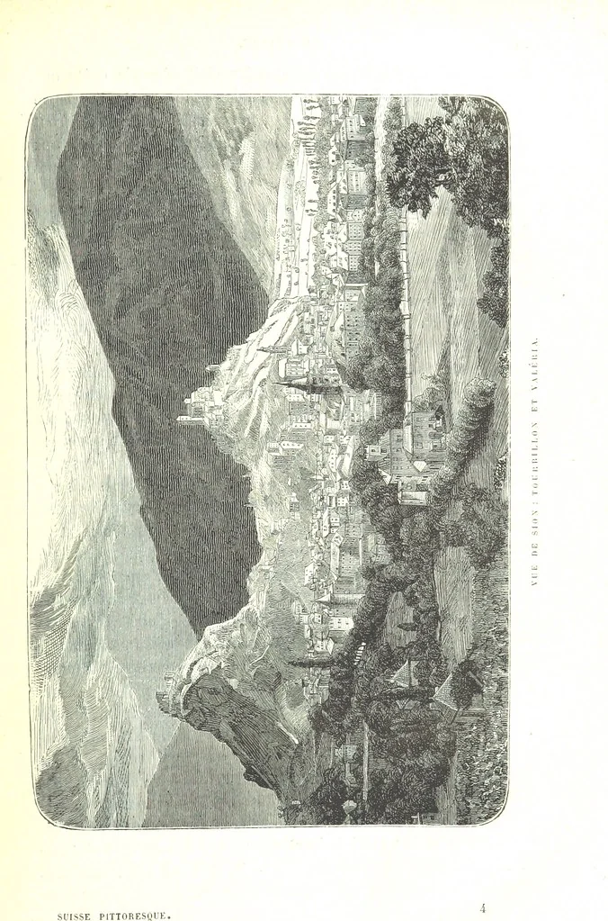 An illustration from La Suisse pittoresque, 1882, leaf 55