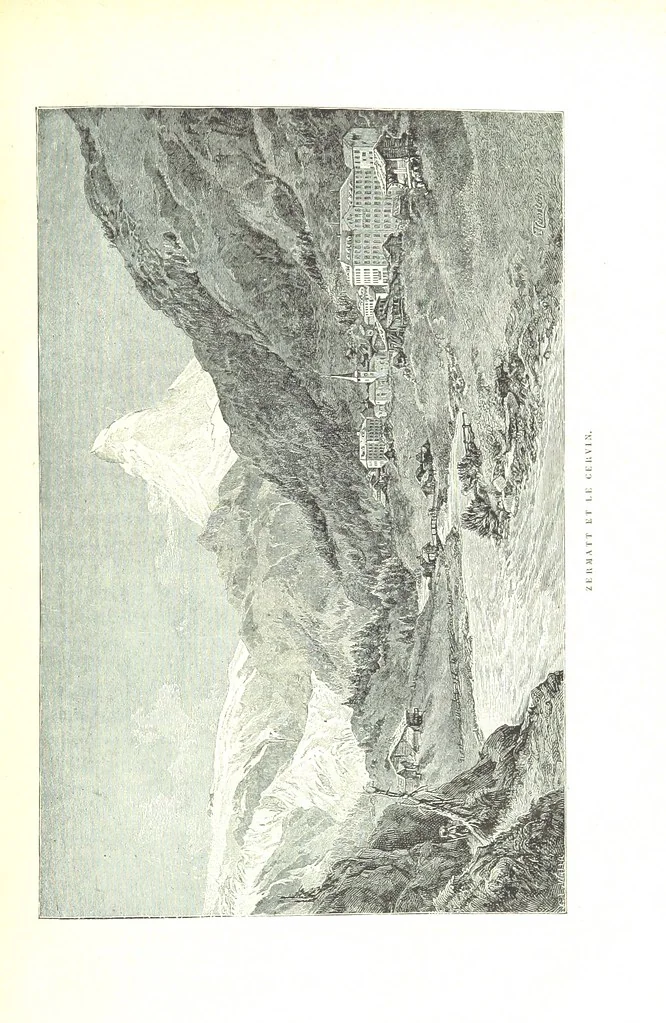 An illustration from La Suisse pittoresque, 1882, leaf 61