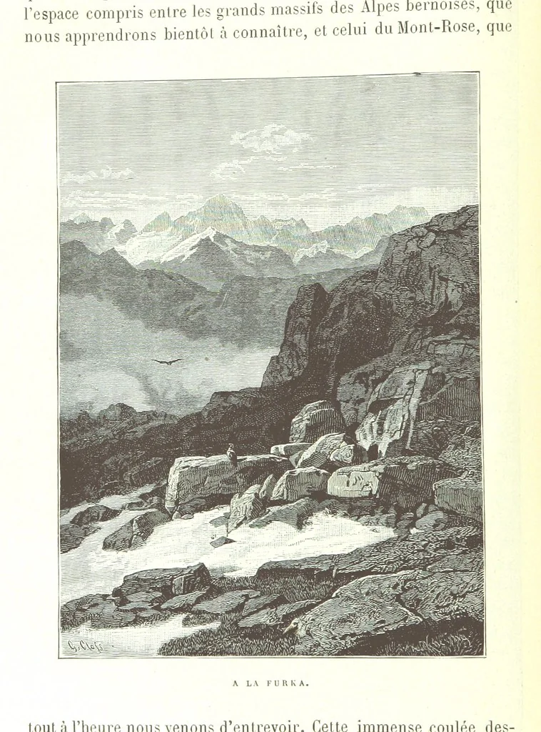 An illustration from La Suisse pittoresque, 1882, leaf 70