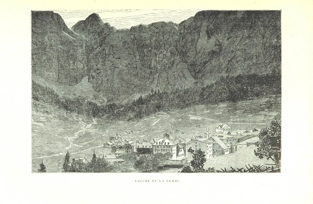 An illustration from La Suisse pittoresque, 1882, leaf 79