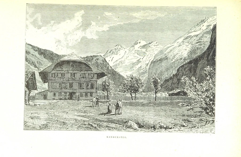 An illustration from La Suisse pittoresque, 1882, leaf 85