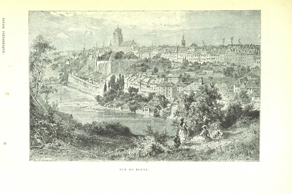 An illustration from La Suisse pittoresque, 1882, leaf 87