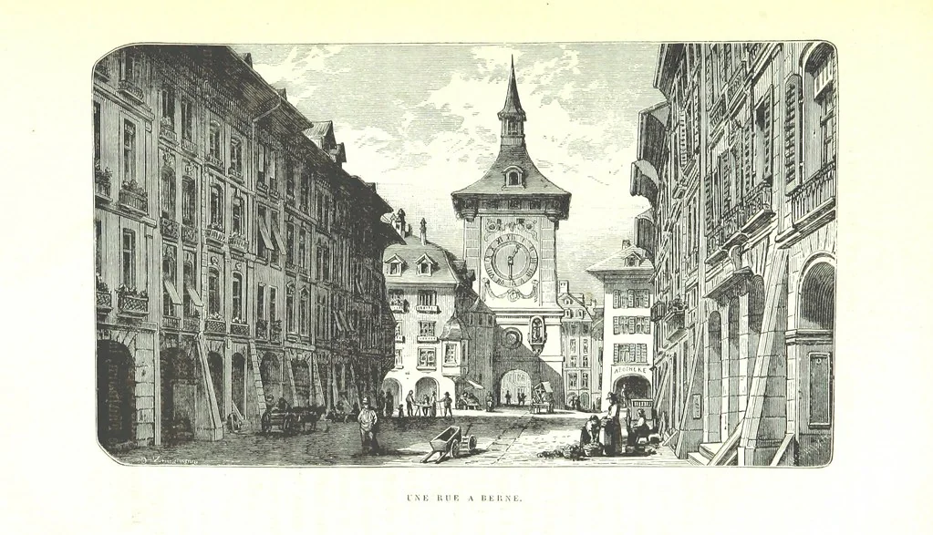 An illustration from La Suisse pittoresque, 1882, leaf 89
