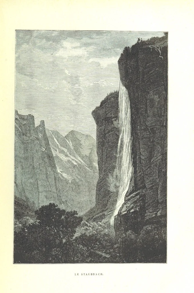 An illustration from La Suisse pittoresque, 1882, leaf 95