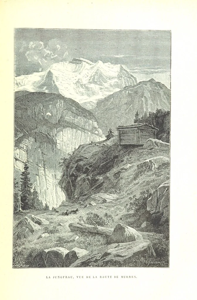 An illustration from La Suisse pittoresque, 1882, leaf 97