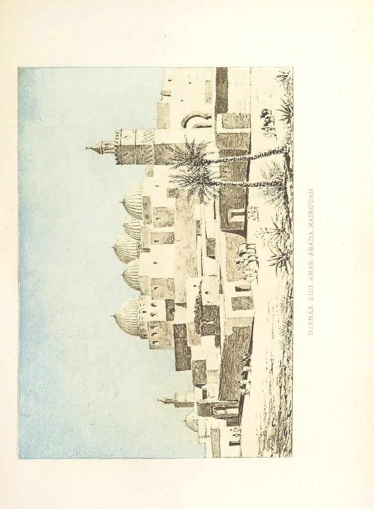 An illustration from Travels in Tunisia. With a glossary, a map, a bibliography, and fifty illustrations, 1887, leaf 187