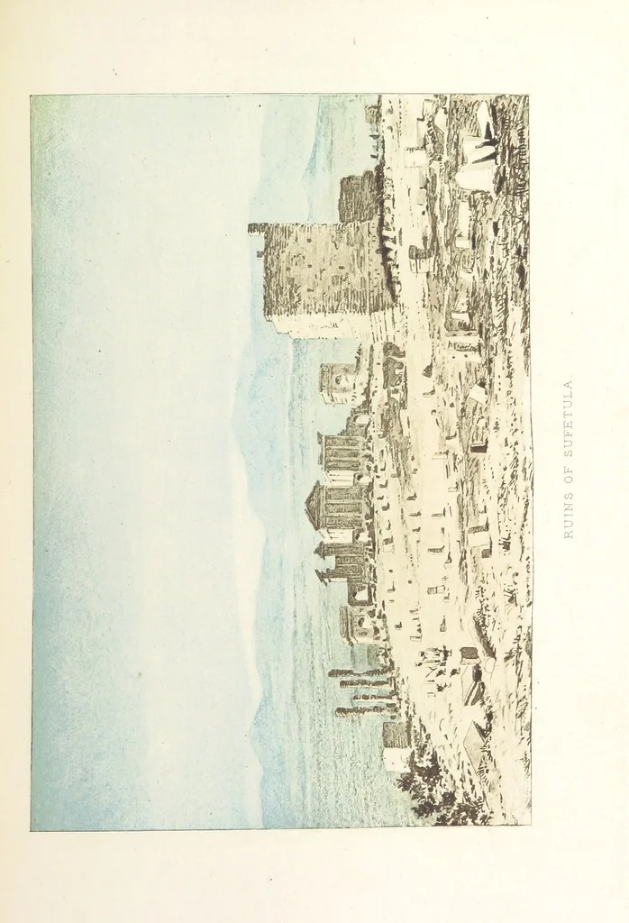 An illustration from Travels in Tunisia. With a glossary, a map, a bibliography, and fifty illustrations, 1887, leaf 207