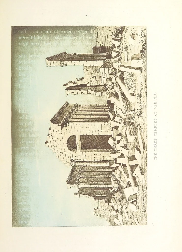 An illustration from Travels in Tunisia. With a glossary, a map, a bibliography, and fifty illustrations, 1887, leaf 211