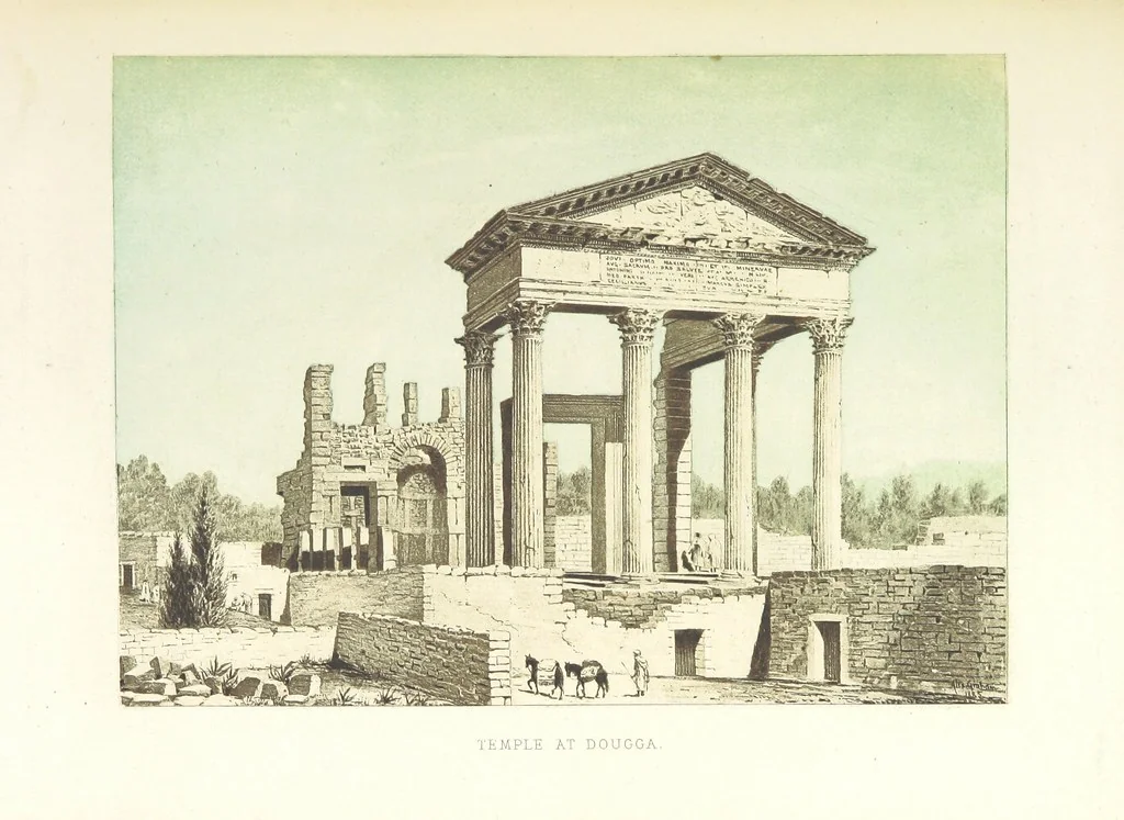 An illustration from Travels in Tunisia. With a glossary, a map, a bibliography, and fifty illustrations, 1887, leaf 251