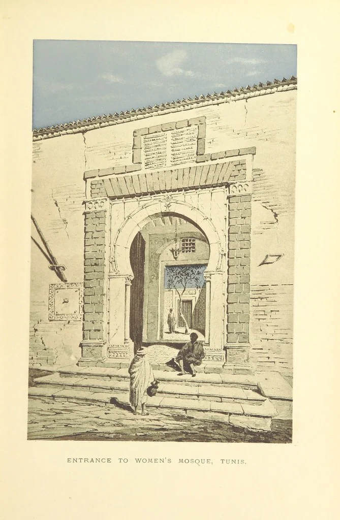 An illustration from Travels in Tunisia. With a glossary, a map, a bibliography, and fifty illustrations, 1887, leaf 41