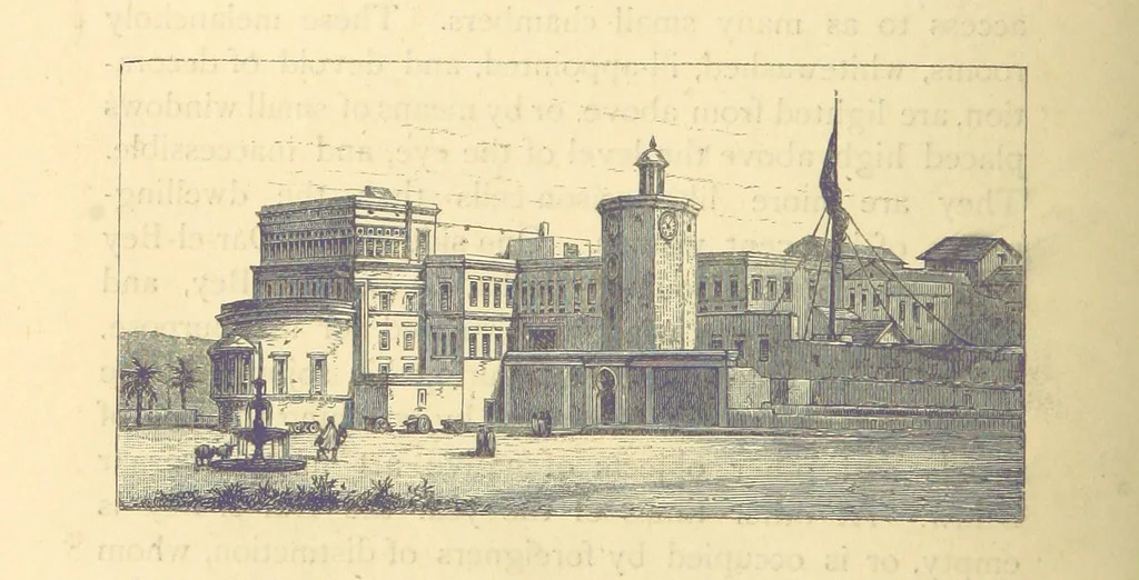 An illustration from Travels in Tunisia. With a glossary, a map, a bibliography, and fifty illustrations, 1887, leaf 58