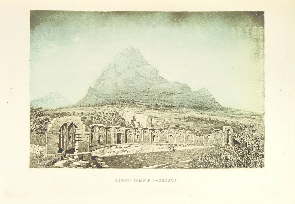 An illustration from Travels in Tunisia. With a glossary, a map, a bibliography, and fifty illustrations, 1887, leaf 71