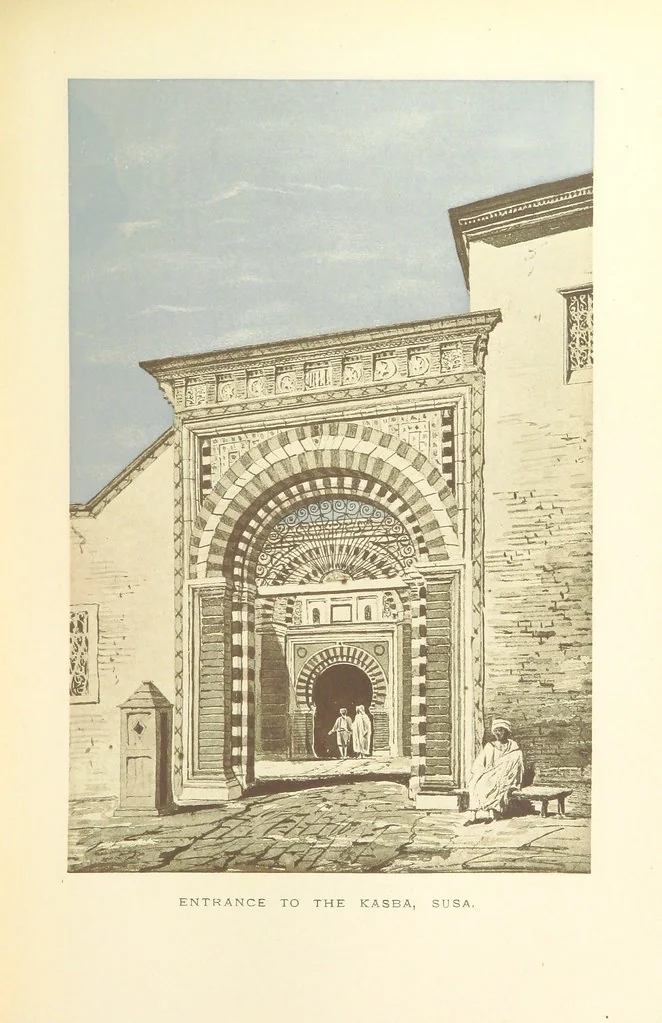An illustration from Travels in Tunisia. With a glossary, a map, a bibliography, and fifty illustrations, 1887, leaf 97