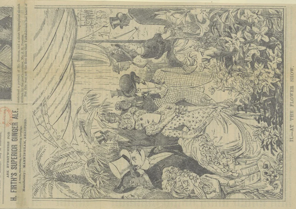 An illustration from The Poets and Poetry of Yorkshire. Comprising biographical notices of the most eminent poets, natives of the county of York. With extracts from their writings, etc, 1868, leaf 349