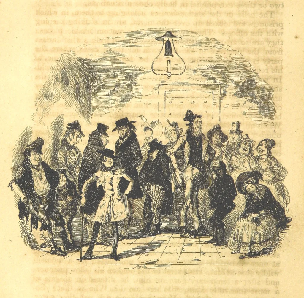 An illustration from Sketches in London ... Second edition, 1840, leaf 234