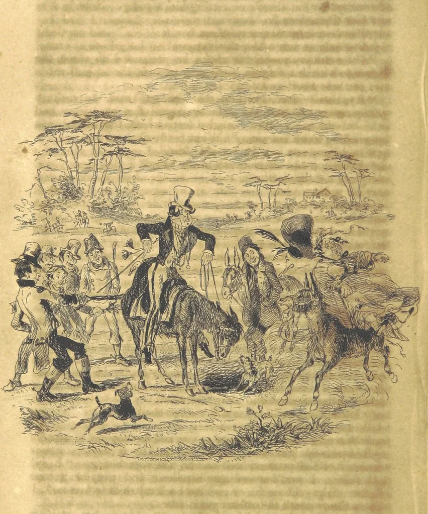 An illustration from Sketches in London ... Second edition, 1840, leaf 350
