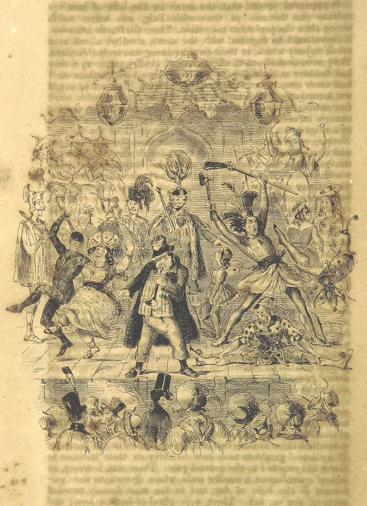 An illustration from Sketches in London ... Second edition, 1840, leaf 362