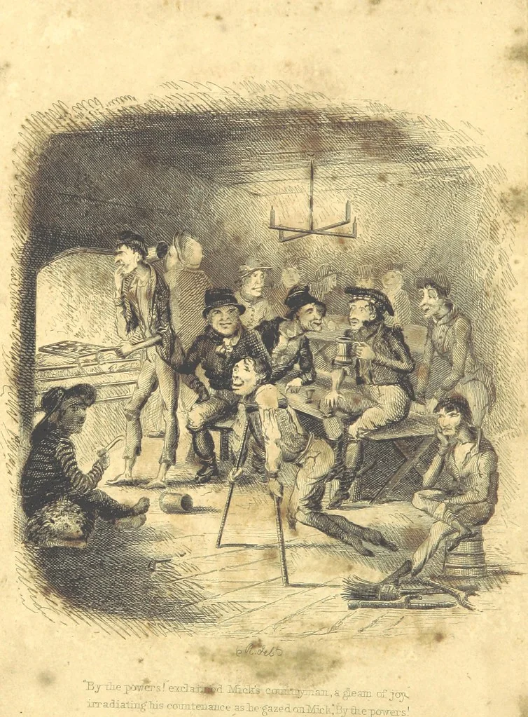 An illustration from Sketches in London ... Second edition, 1840, leaf 6