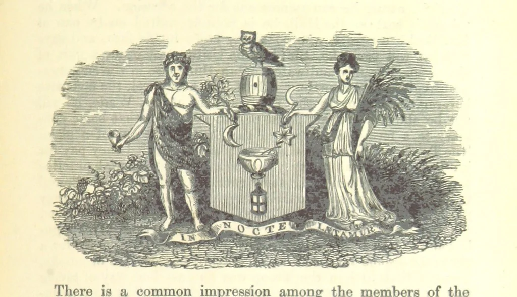 An illustration from Sketches in London ... Third edition, 1850, leaf 115