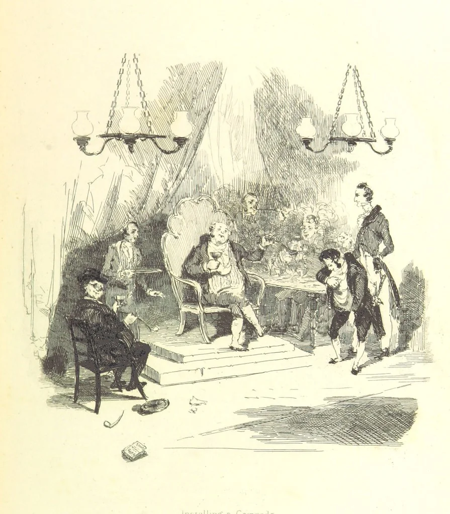 An illustration from Sketches in London ... Third edition, 1850, leaf 117