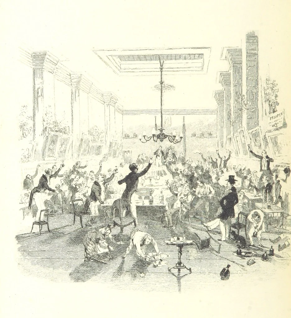 An illustration from Sketches in London ... Third edition, 1850, leaf 134