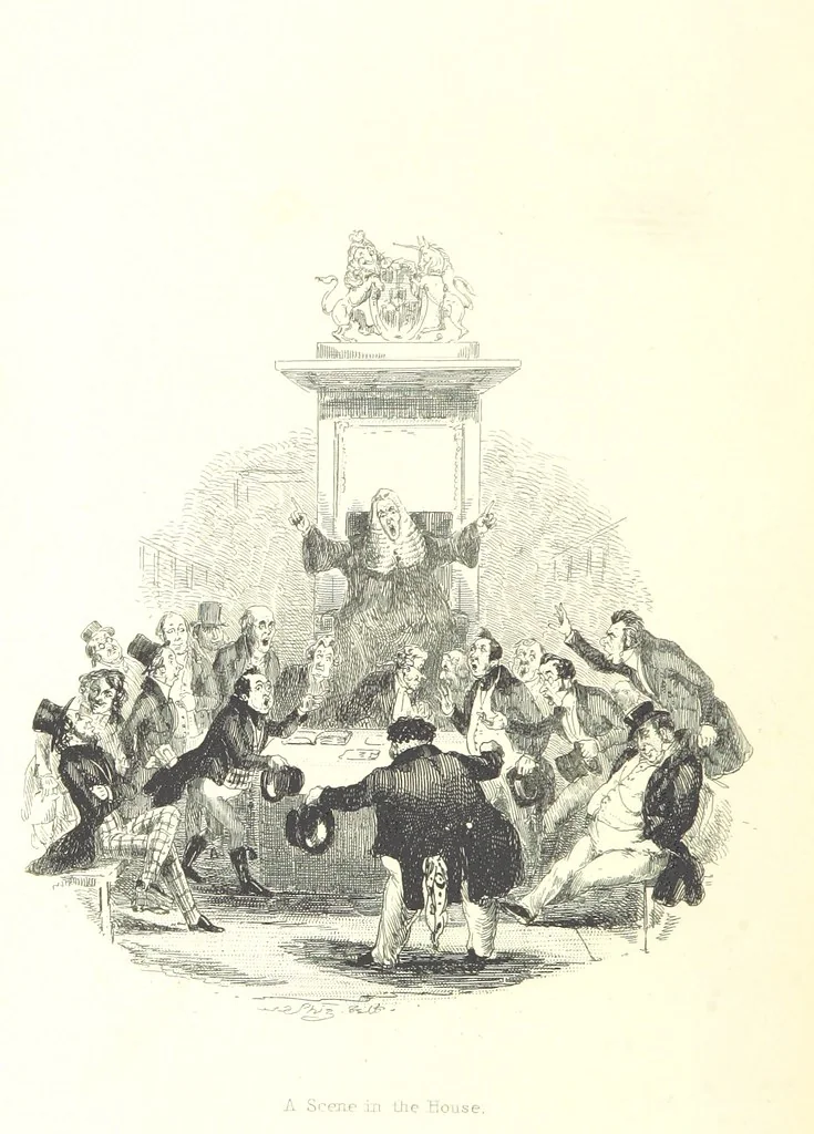 An illustration from Sketches in London ... Third edition, 1850, leaf 182