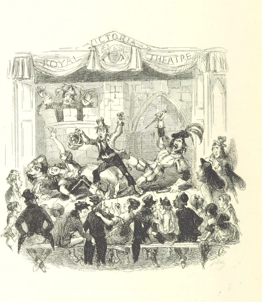 An illustration from Sketches in London ... Third edition, 1850, leaf 200