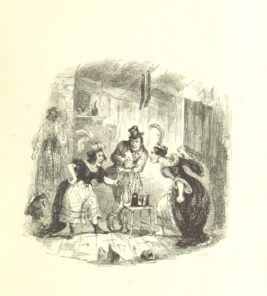 An illustration from Sketches in London ... Third edition, 1850, leaf 209