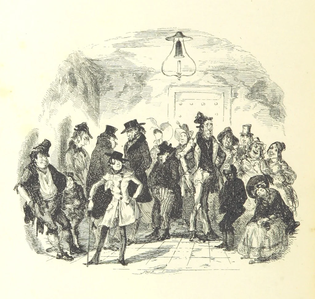 An illustration from Sketches in London ... Third edition, 1850, leaf 236