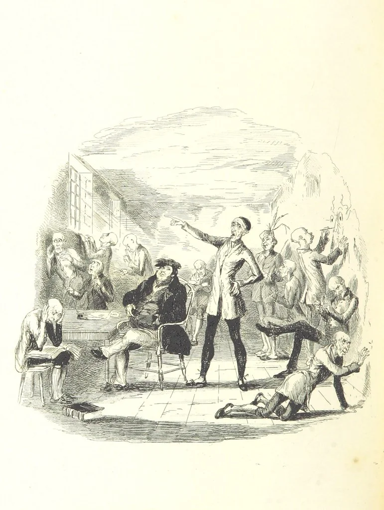 An illustration from Sketches in London ... Third edition, 1850, leaf 320