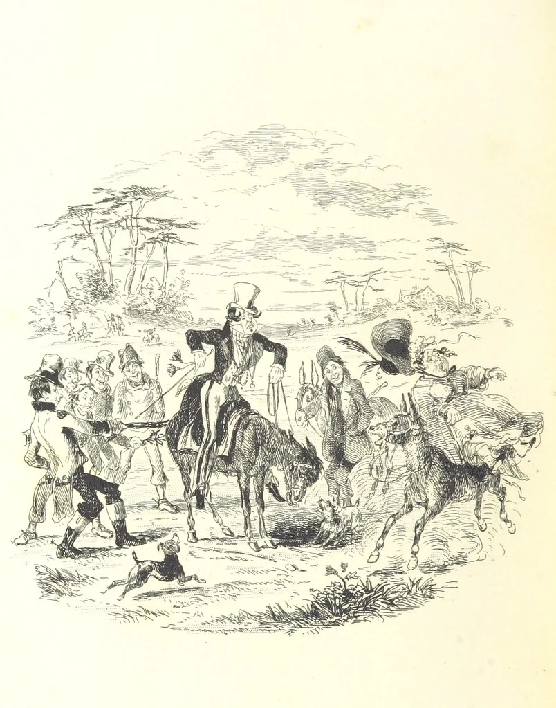 An illustration from Sketches in London ... Third edition, 1850, leaf 354