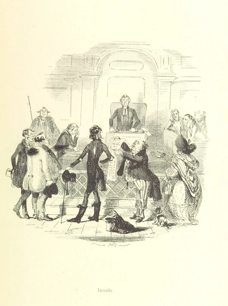 An illustration from Sketches in London ... Third edition, 1850, leaf 385