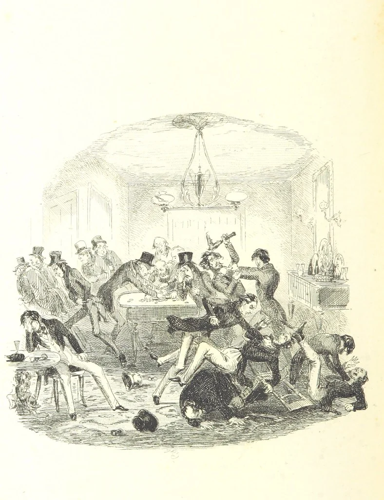 An illustration from Sketches in London ... Third edition, 1850, leaf 434