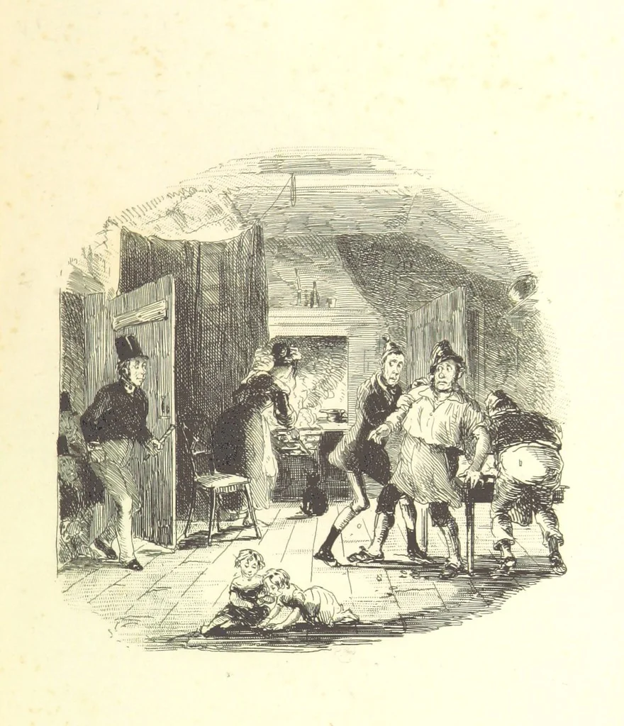 An illustration from Sketches in London ... Third edition, 1850, leaf 461