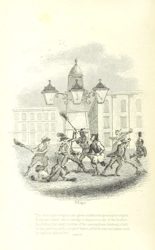 An illustration from Sketches in London ... Third edition, 1850, leaf 62