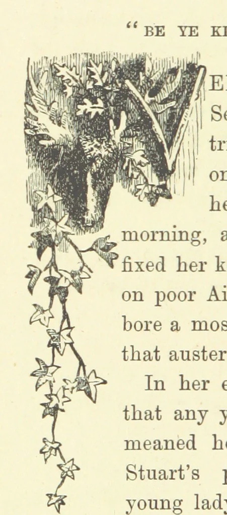 An illustration from Ailie Stuart: a story of school life. [With illustrations, 1873, leaf 128
